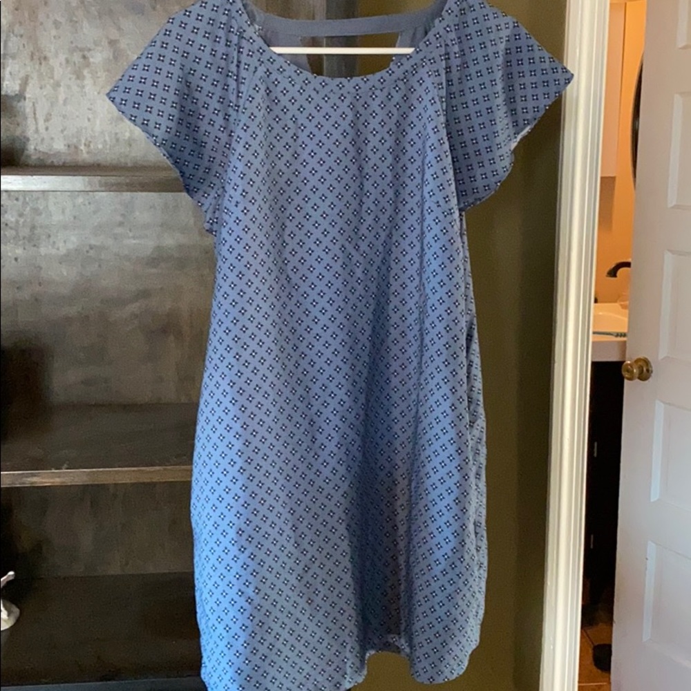 Hollister blue dress
